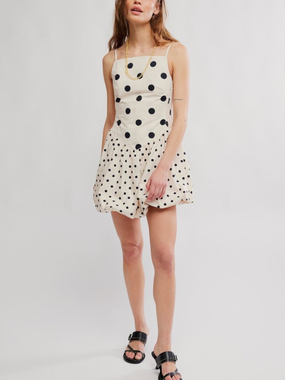 FREE PEOPLE Misty Mini Dress / Tea Combo - Picture 8 of 9